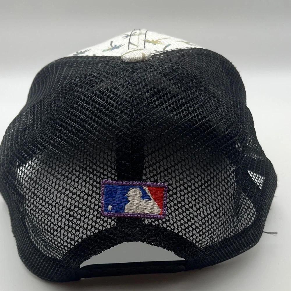 LA Baseball Cap Iridescent Palm Tree Design